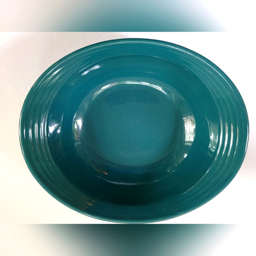 Oneida Culinaria Blue Peppercorn Serving Bowl 11.5" And Platter 14 1/8"